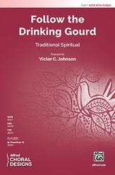 Follow the Drinking Gourd SATB choral sheet music cover